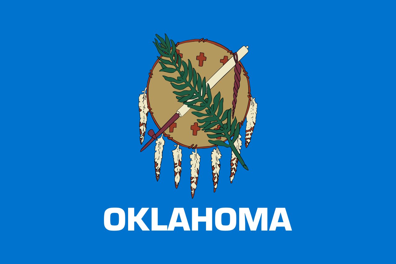 Flag_of_Oklahoma Oklahoma State Flag